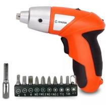 Parafusadeira Sem Fio Compacta com Torque Led