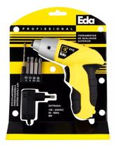 Parafusadeira Sem Fio Eda Recarregável com Lanterna 9YG Bivolt