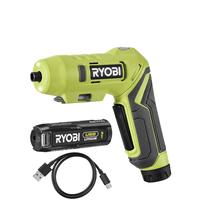 Parafusadeira Sem Fio Ryobi ONE+ 4V com Cabo Giratório 2.0Ah