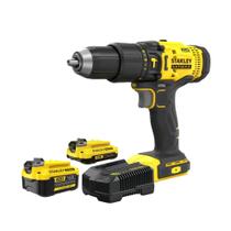 Parafusadeira Stanley Kit 20V SCD711B-B3 Bolsa, 2 Baterias e Carregador