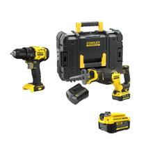 Parafusadeira STANLEY + Serra Sabre + Ganhe Bateria 20V 4Ah Parafusadeira STANLEY + Serra Sabre + Ganhe Bateria 20V 4Ah