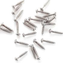 Parafuso 2.1x12 Niquelado Para Abaixadores de Cordas Blister C/ 24
