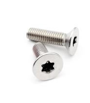 Parafuso 20pçs m2 aço 304 inox cabeça chata torx para slot autorama, robótica