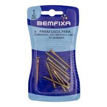 Parafuso 4 x 40mm CPA Cartela com 10 Unidades - Bemfixa Parafuso 4 x 40mm CPA Cartela com 10 Unidades - Bemfixa