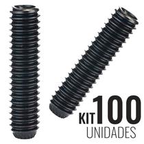 Parafuso Allen 4 X 16 MM s/ Cabeça Sextavado Interno Kit 100 Unidades PA225040161A TELLEP