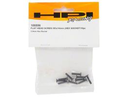 PARAFUSO ALLEN M3x14MM (10PÇS) DE AUTOMODELO HPI100556