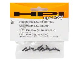 PARAFUSO ALLEN (M3x8MM/10PÇS) DE AUTOMODELO HPIZ352