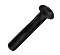 Parafuso Allen M5x16mm Abaulado Enegrecido - 100 Unidades