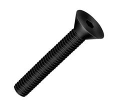 Parafuso Allen M8x30mm Chata Enegrecido - 100 Unidades