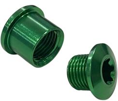 Parafuso Alum. P/ Coroa Kombat Verde(4uni) Parafuso Alum. P/ Coroa Kombat Verde(4uni)