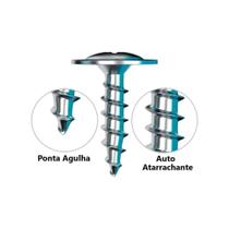 Parafuso Atarraxante Ponta Agulha 4.2 X 13mm - 100 Pecas - Worker Parafuso Atarraxante Ponta Agulha 4.2 X 13mm - 100 Pecas - Worker