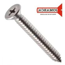 Parafuso Auto Atarraxante Inox Chata Philips Jomarca 3,5 X 22 - Kit C/2 Peca