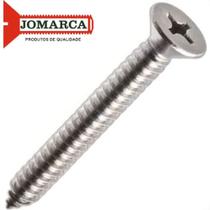 Parafuso Auto Atarraxante Inox Chata Philips Jomarca 4,2 X 25Mm - Kit C/2 Centos