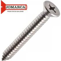 Parafuso Auto Atarraxante Inox Chata Philips Jomarca 4,2 X 38Mm - Kit C/2 Centos