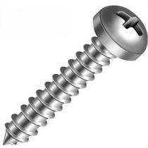 Parafuso Auto Atarraxante Inox Panela Philips Jomarca 3,5 X 13Mm - Kit C/2 Centos