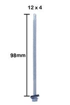 Parafuso Auto Brocante 12 X 4 Polegada Sextavado C/ 100