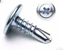 Parafuso auto brocante flangeado Philips 4,2x13 -500 peças Parafuso auto brocante flangeado Philips 4,2x13 -500 peças