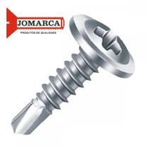 Parafuso Auto Brocante Philips Flangeado Zincado Jomarca 4,2 X 19Mm ./ Kit Com 5 Centos Parafuso Auto Brocante Philips Flangeado Zincado Jomarca 4,2 X 19Mm ./ Kit Com 5 Centos