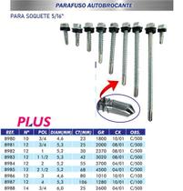 Parafuso Auto Brocante Sextavado 12 X 3 - 100 Unidades