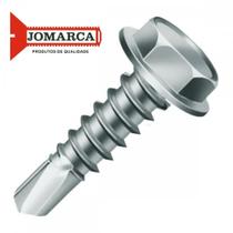 Parafuso Auto Brocante Sextavado Com Arruela Fixa Jomarca 4,2 X 16Mm - Kit C/5 Centos Parafuso Auto Brocante Sextavado Com Arruela Fixa Jomarca 4,2 X 16Mm - Kit C/5 Centos