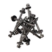 Parafuso Auto Brocante Sextavado Inox 5,5x63,5mm - 100 Peças Parafuso Auto Brocante Sextavado Inox 5,5x63,5mm - 100 Peças