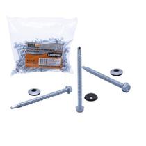 Parafuso Auto-Brocante Telhas 3" - 75 mm. Pct 100 pçs