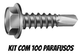 Parafuso Auto Perfurante 10 X 3/4 - CH 5/16 - 100 Peças