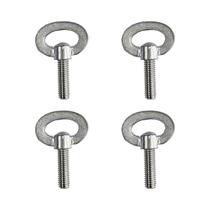 Parafuso Borboleta Itanova M6 Rosca Grossa Kit 4 Peças