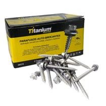 Parafuso Brocante Sext. c/vedação 12 X 3-1/2 200u Titanium