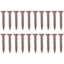 Parafuso Cabeça Chata 3,5X 22Mm Worker 20 Peças Parafuso Cabeça Chata 3,5X 22Mm Worker 20 Peças
