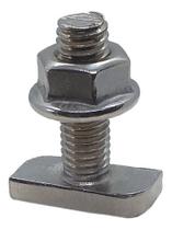 Parafuso Cabeça De Martelo M8x25mm Energia Solar - 40 Peças Parafuso Cabeça De Martelo M8x25mm Energia Solar - 40 Peças