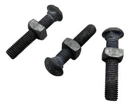 Parafuso Cabeça Redonda Francês M12x60 - 10 Unidades