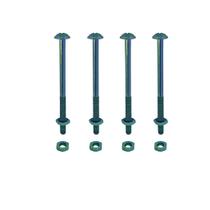 Parafuso Cama Fendado C/Porca 1/4X110 c/4 pçs Parafuso Cama Fendado C/Porca 1/4X110 c/4 pçs
