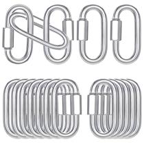 Parafuso Chain Quick Links High-PQ M8 de 3 polegadas e 1200 libras, pacote com 50