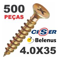 Parafuso Chip Chata Phillips 4,0 x 35 Caixa 500 Peças