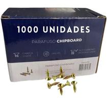 Parafuso Chipboard 4X16mm Philips Cabeça Chata P/ MDF 1000Un Renna