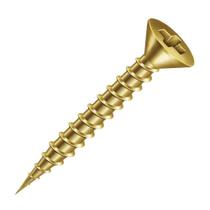 Parafuso Chipboard Cabeça Chata Philips 3,5X40 Ciser 500Pçs Parafuso Chipboard Cabeça Chata Philips 3,5X40 Ciser 500Pçs