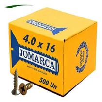 Parafuso Chipboard Cabeça Chata Philips 4,0 x 16mm 500 Pçs - Jomarca Parafuso Chipboard Cabeça Chata Philips 4,0 x 16mm 500 Pçs - Jomarca