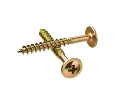 Parafuso chipboard cabeça flangeada 5,0X45mm bicromatizado Drywall 100 unidades