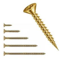 Parafuso Chipboard Chata Para Madeira 3,5x30 Cx 500 Peças
