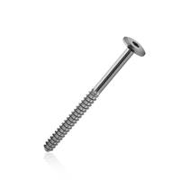 Parafuso Ciser Madeira Soft Allen 7x50 Mm Ds Ps Zincado Branco