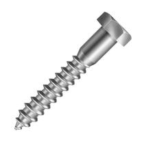 Parafuso Ciser Sextavado Rosca Soberba 1/4 x 40 Zincado Embalagem com 200 Unidades