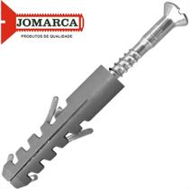 Parafuso Com Bucha 6 Cabeca Chata Reta Pacote Com 200 Pecas Jomarca (3,5 X 30Mm)