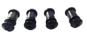 Parafuso Com Bucha Bolha Sahara Nx350 Philips Preto Kit 4