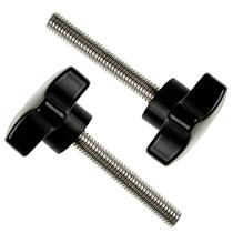 Parafuso com manípulo Kasteco M8 x 40 mm, reposição, kit com 2 unidades Parafuso com manípulo Kasteco M8 x 40 mm, reposição, kit com 2 unidades