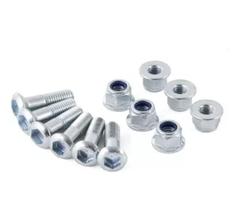 Parafuso Coroa Zeta - Kit Com 6 Pcs. M8X25 (Parafusos E Porcas)