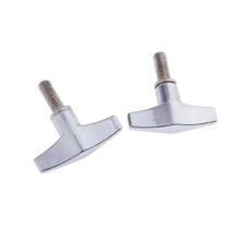 Parafuso De Ajuste M6 De 6mm Para Suporte De Cymbal De Bateria, 2 Peças, Acessório Para Iniciantes Parafuso De Ajuste M6 De 6mm Para Suporte De Cymbal De Bateria, 2 Peças, Acessório Para Iniciantes