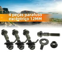 Parafuso De Alinhamento De Roda Automotiva 12mm 10.9, 4 Peças, Ferramentas De Reparo Com Ajuste Parafuso De Alinhamento De Roda Automotiva 12mm 10.9, 4 Peças, Ferramentas De Reparo Com Ajuste