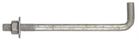 Parafuso de ancoragem Hillman Group 260291 16 mm x 20 cm, pacote com 10 Parafuso de ancoragem Hillman Group 260291 16 mm x 20 cm, pacote com 10