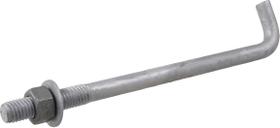 Parafuso de ancoragem Hillman Reaowazo 260293 5/8 x 12 polegadas, pacote com 10